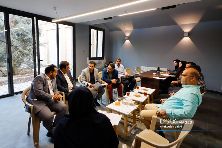 جلسه بررسی آخرین وضعیت پروژه موزه شهرداری اصفهان