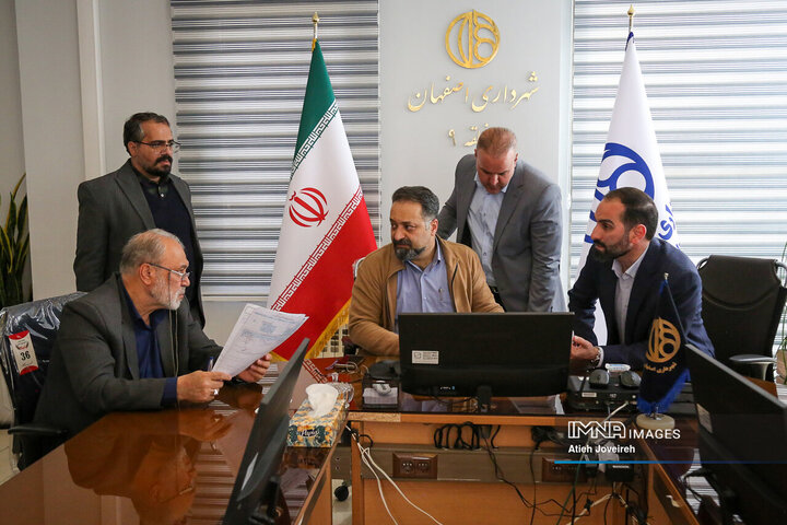 کمیته نظارتی شورای شهر اصفهان در منطقه 9 شهرداری