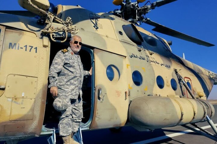 مانور پهپادی یگان سجیل با حضور فرمانده کل سپاه