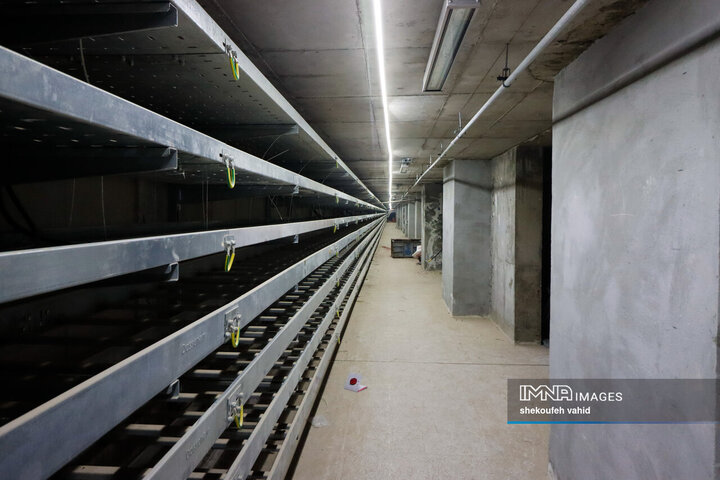 بازدید هیئت اندیشه‌ورز بسیج استان اصفهان از خط ۲ قطار شهری اصفهان