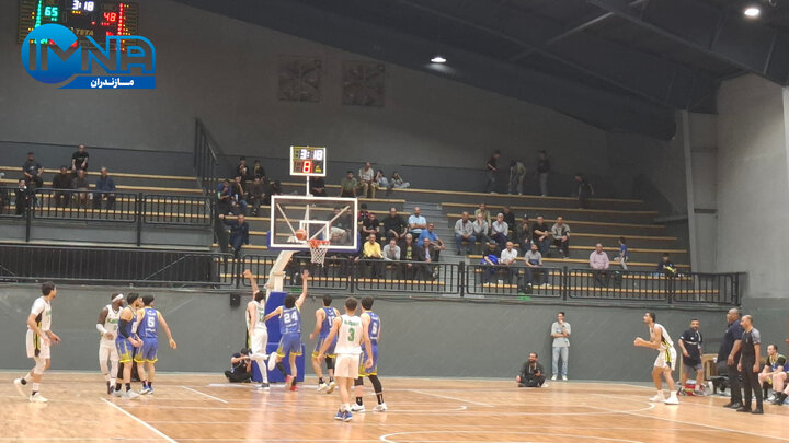 کاله مازندران فاتح هفته هشتم رقابت‌های لیگ برتر بسکتبال باشگاه‌های کشور