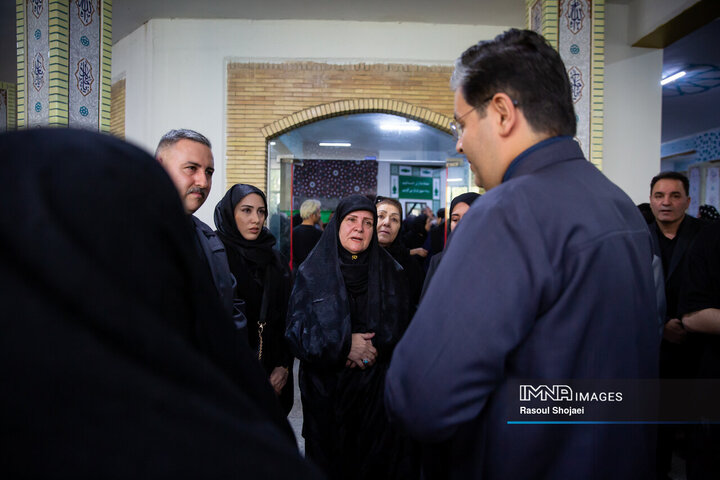 مراسم تشییع عضو سابق شورای اسلامی شهر اصفهان