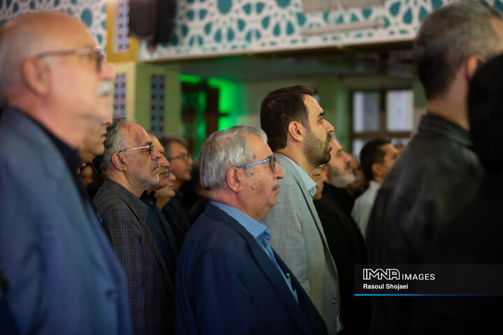 مراسم تشییع عضو سابق شورای اسلامی شهر اصفهان