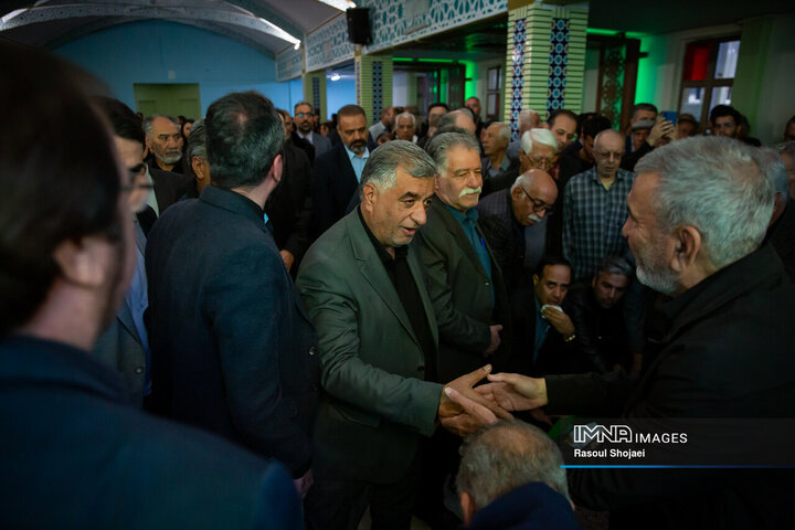 مراسم تشییع عضو سابق شورای اسلامی شهر اصفهان