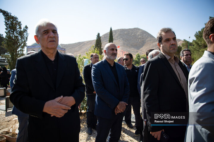 مراسم تشییع عضو سابق شورای اسلامی شهر اصفهان