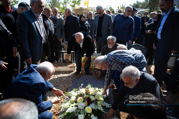 مراسم تشییع عضو سابق شورای اسلامی شهر اصفهان