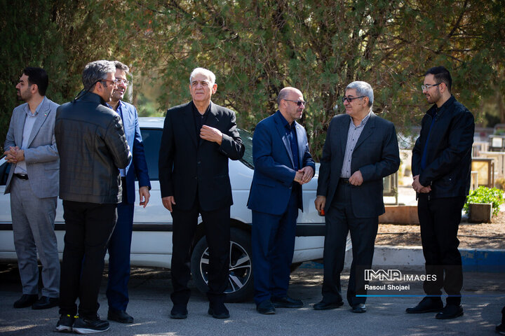 مراسم تشییع عضو سابق شورای اسلامی شهر اصفهان