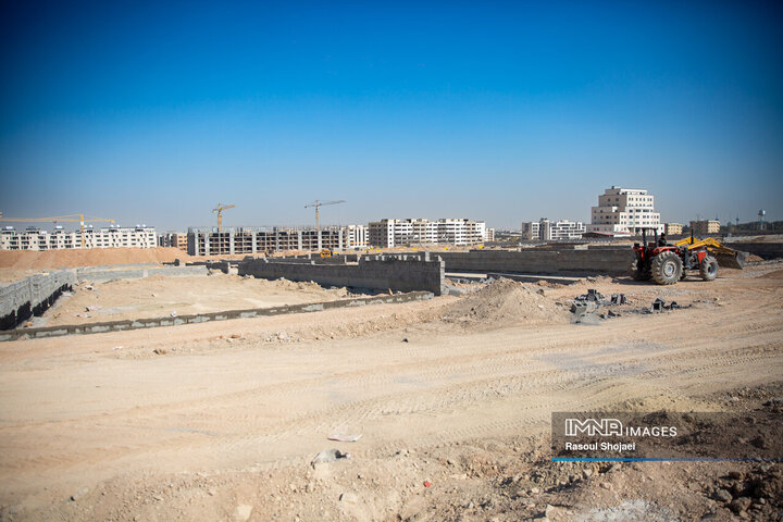 بازدید نائب رئیس شورای شهر و شهردار اصفهان از پروژه باغ مشاهیر