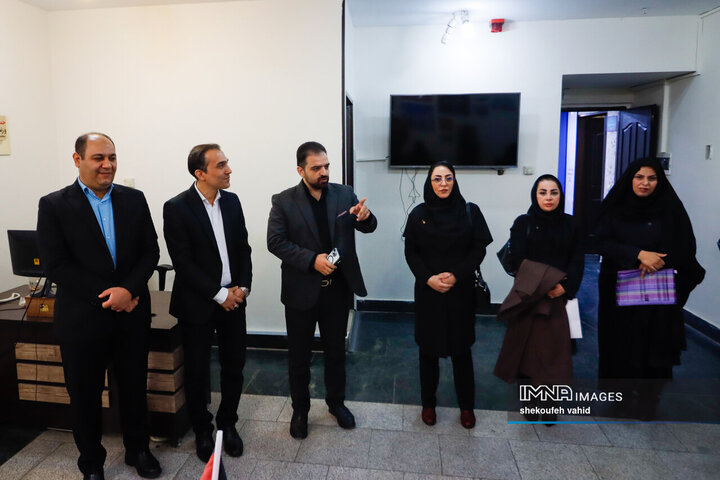 بازدید مدیران رسانه‌ای شهرداری کرج از خبرگزاری ایمنا