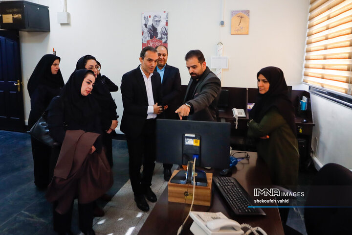 بازدید مدیران رسانه‌ای شهرداری کرج از خبرگزاری ایمنا