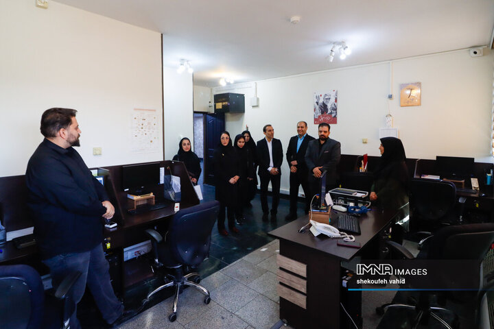 بازدید مدیران رسانه‌ای شهرداری کرج از خبرگزاری ایمنا