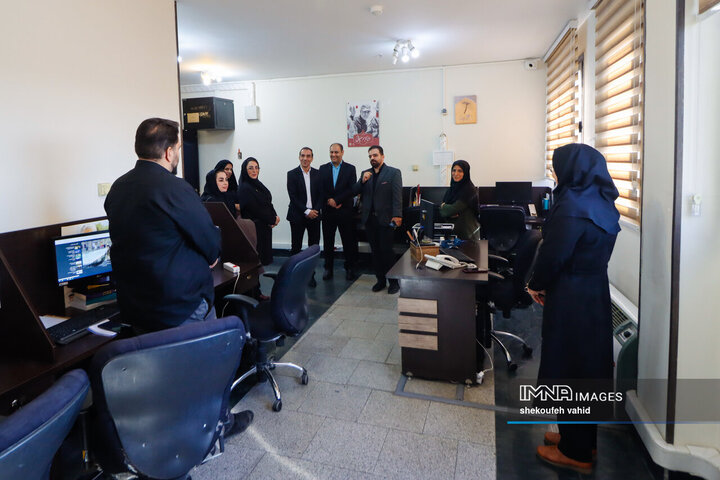 بازدید مدیران رسانه‌ای شهرداری کرج از خبرگزاری ایمنا