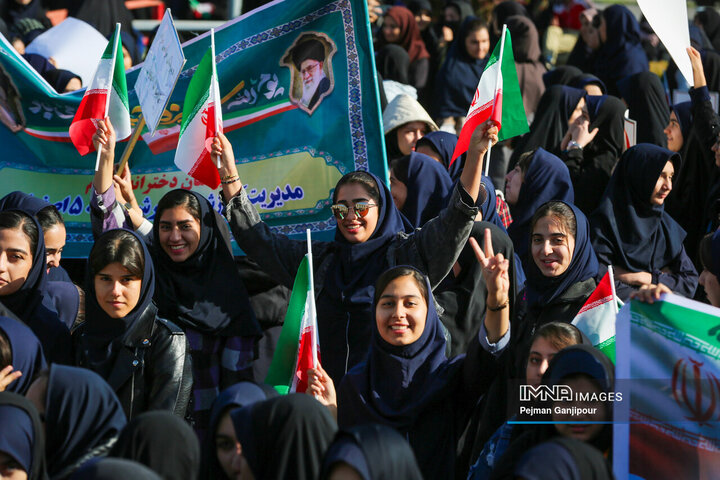 راهپیمایی یوم‌الله 13 آبان در اصفهان