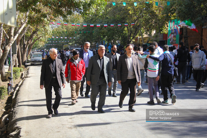 راهپیمایی یوم‌الله 13 آبان در اصفهان