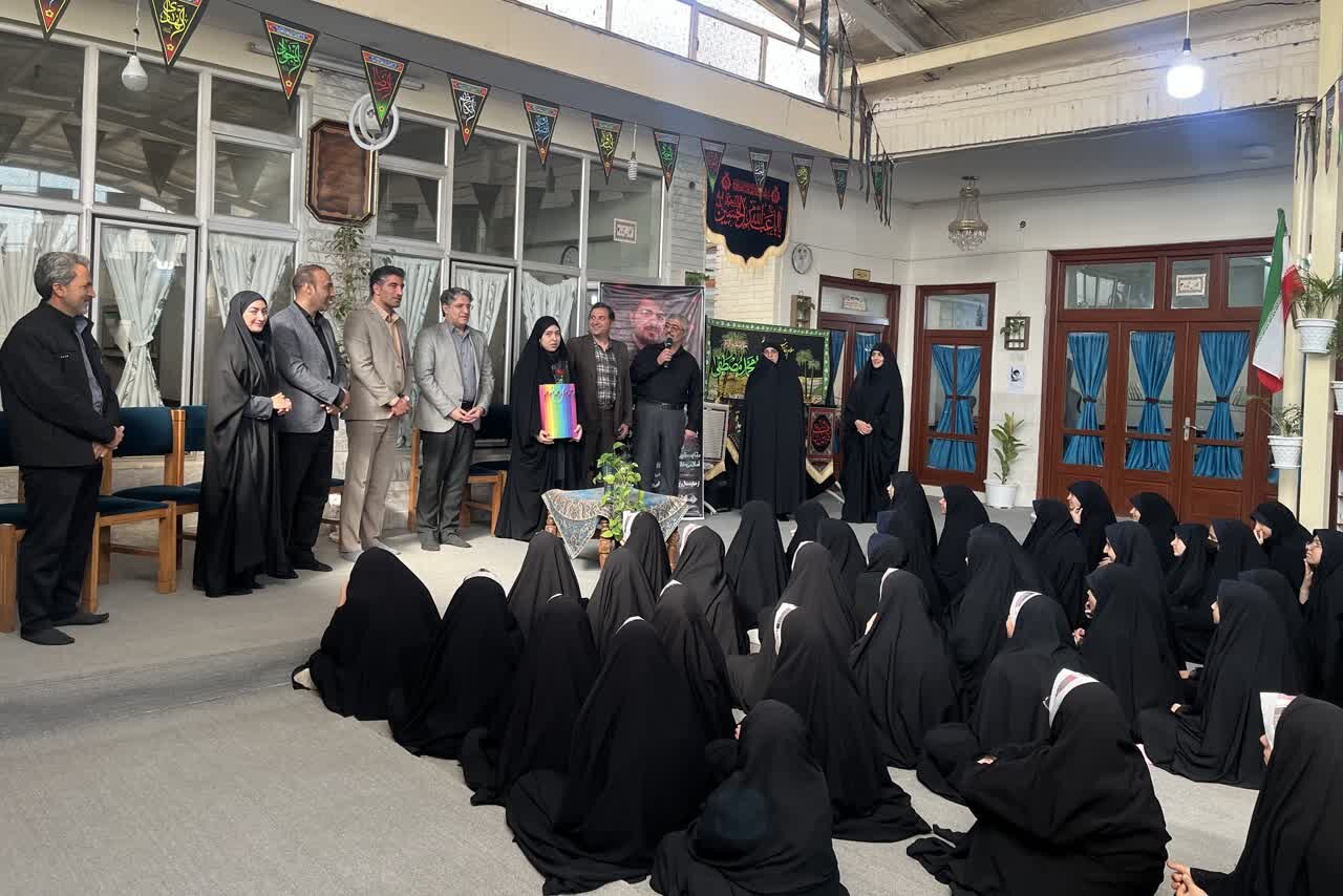 تجلیل از فرزندان شهدای جنگ ۱۲ روزه در مدارس منطقه ۲ اصفهان