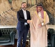 غریب‌آبادی با قائم مقام وزارت امور خارجه عربستان دیدار کرد
