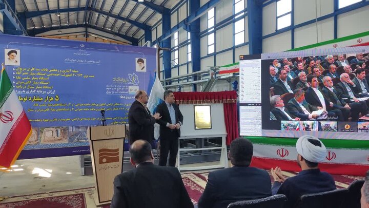 ۴ طرح با حضور رئیس‌جمهور در کردستان افتتاح شد