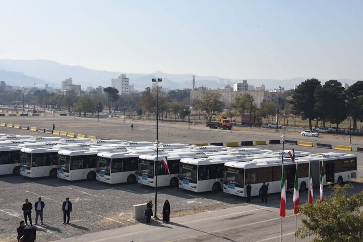 ورود ۳۰ دستگاه اتوبوس جدید به ناوگان اتوبوسرانی مشهد