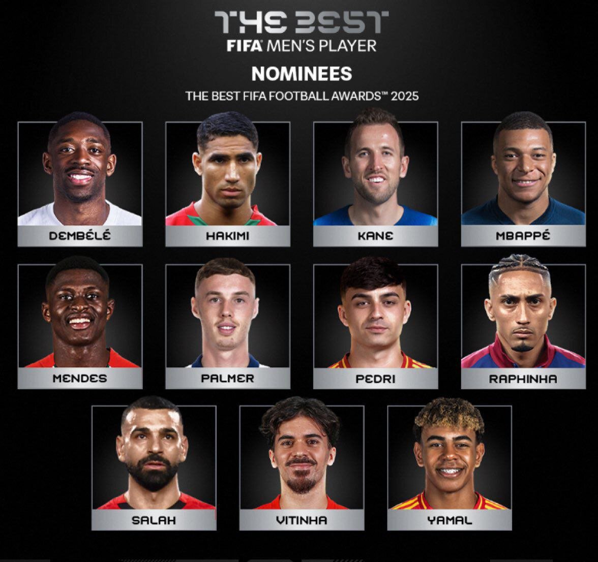 فیفا نامزدهای جایزه The Best را اعلام کرد + عکس