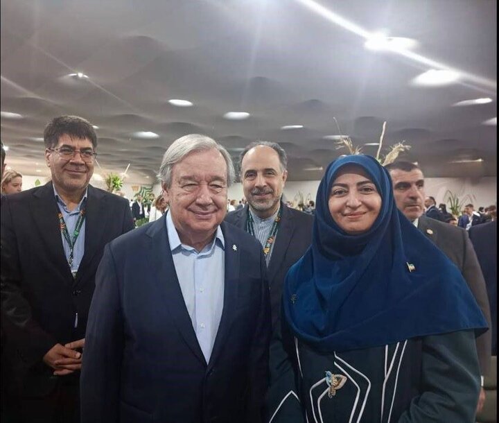 دیدار رئیس سازمان حفاظت محیط زیست با دبیرکل سازمان ملل  