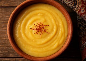 طرز تهیه کاچی سنتی خوش‌عطر و مقوی + نکاتی برای رنگ و بافت دلخواه