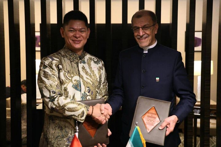 تفاهم‌نامه همکاری کمیته ملی المپیک ایران و اندونزی به امضا رسید