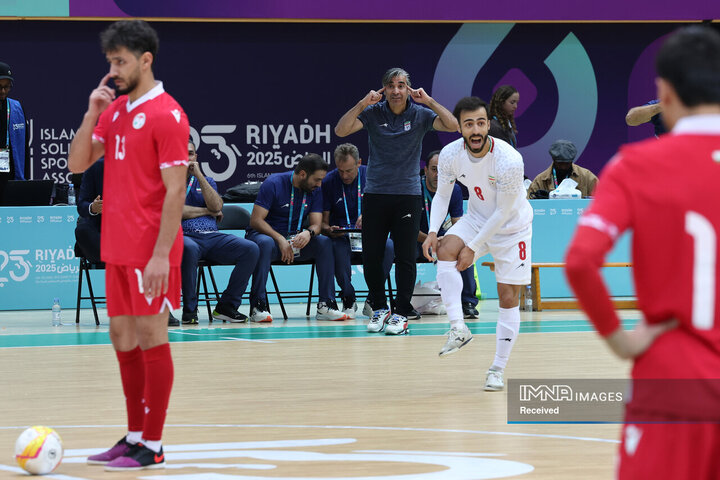اولین روز بازی‌های کشورهای اسلامی؛ فوتسال ایران - تاجیکستان