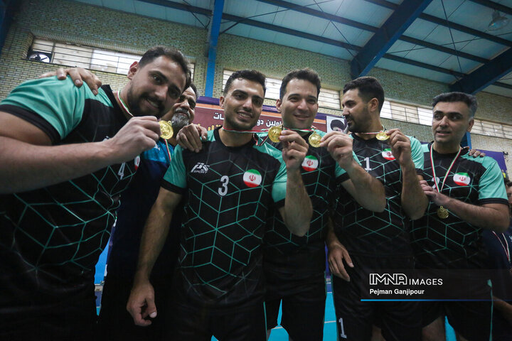 اختتامیه مسابقات داژبال کارکنان شهرداری اصفهان