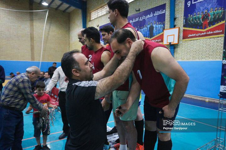 اختتامیه مسابقات داژبال کارکنان شهرداری اصفهان