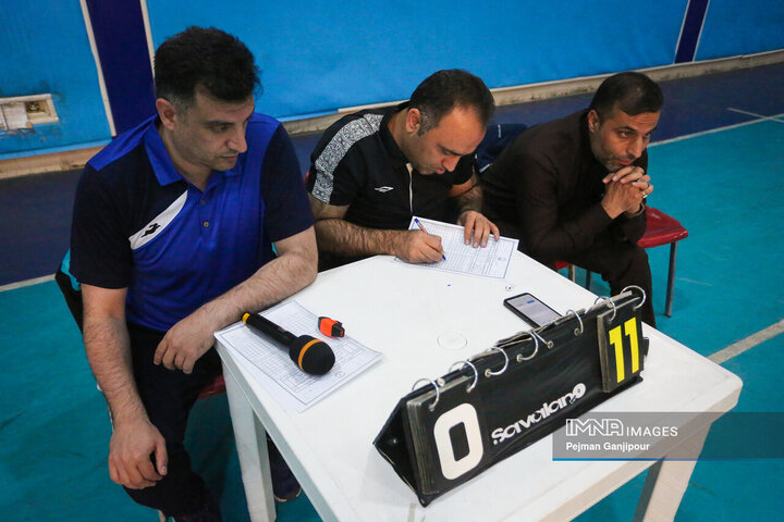 اختتامیه مسابقات داژبال کارکنان شهرداری اصفهان