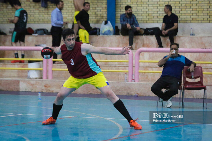 اختتامیه مسابقات داژبال کارکنان شهرداری اصفهان