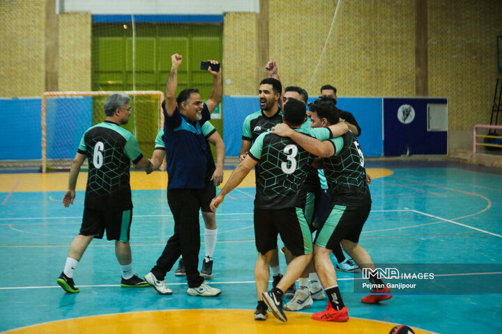 اختتامیه مسابقات داژبال کارکنان شهرداری اصفهان