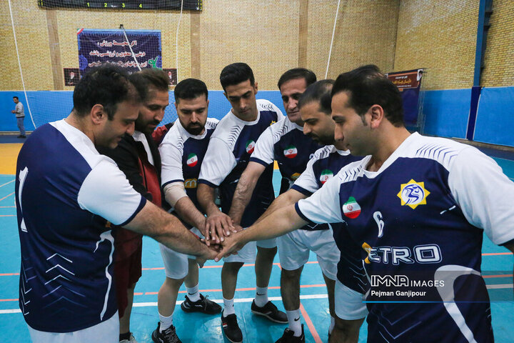 اختتامیه مسابقات داژبال کارکنان شهرداری اصفهان