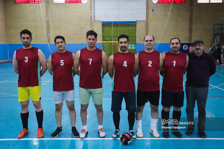 اختتامیه مسابقات داژبال کارکنان شهرداری اصفهان