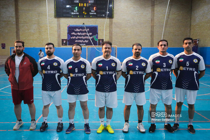 اختتامیه مسابقات داژبال کارکنان شهرداری اصفهان