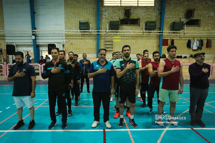 اختتامیه مسابقات داژبال کارکنان شهرداری اصفهان