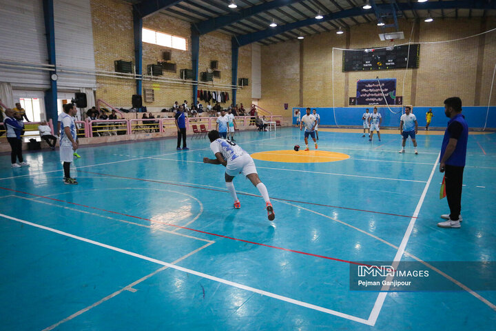 اختتامیه مسابقات داژبال کارکنان شهرداری اصفهان