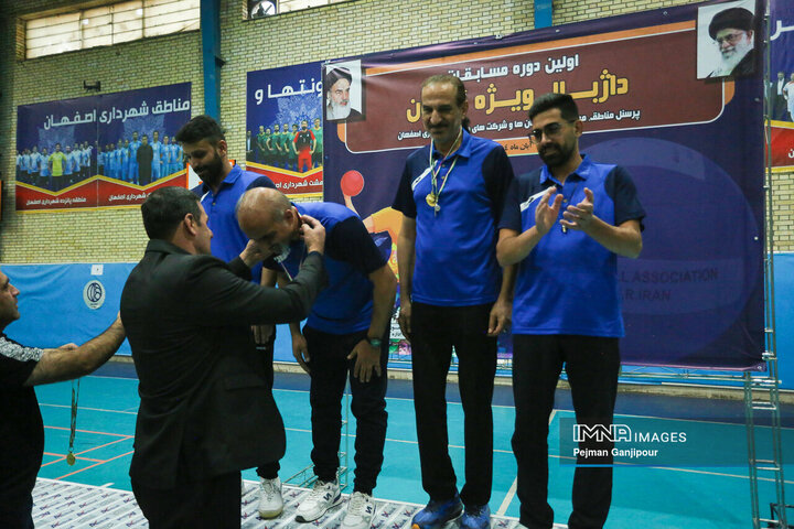 اختتامیه مسابقات داژبال کارکنان شهرداری اصفهان