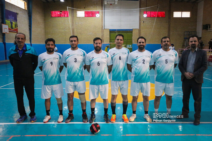 اختتامیه مسابقات داژبال کارکنان شهرداری اصفهان