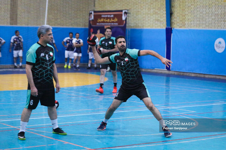 اختتامیه مسابقات داژبال کارکنان شهرداری اصفهان