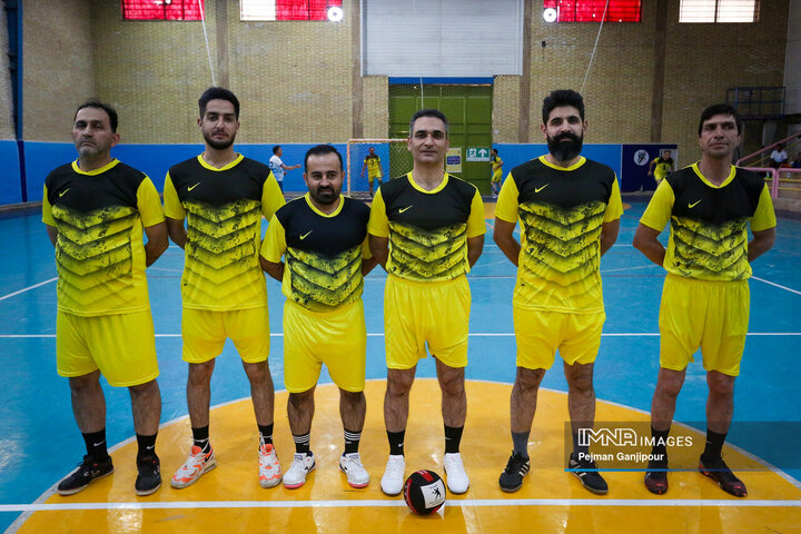 اختتامیه مسابقات داژبال کارکنان شهرداری اصفهان