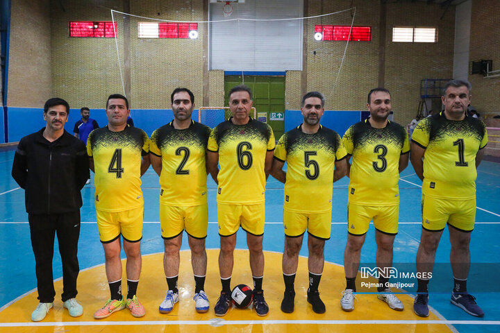 اختتامیه مسابقات داژبال کارکنان شهرداری اصفهان