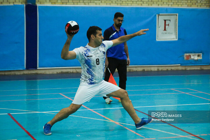 اختتامیه مسابقات داژبال کارکنان شهرداری اصفهان