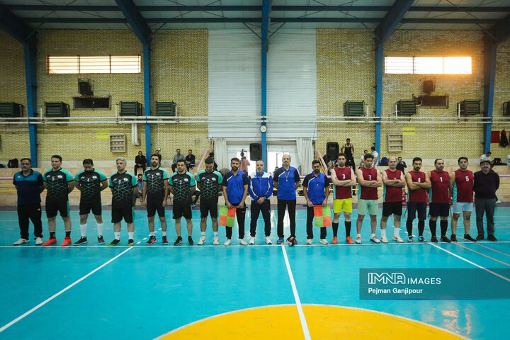 اختتامیه مسابقات داژبال کارکنان شهرداری اصفهان