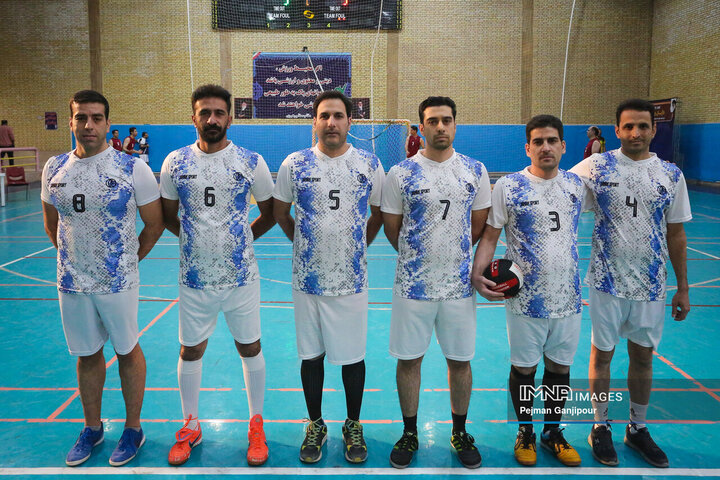 اختتامیه مسابقات داژبال کارکنان شهرداری اصفهان