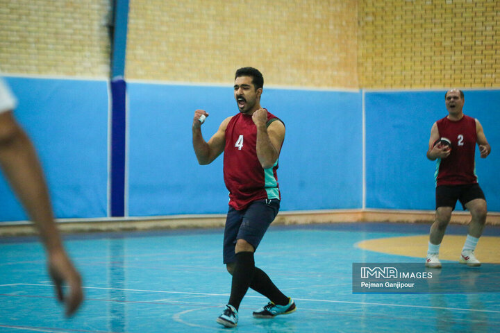 اختتامیه مسابقات داژبال کارکنان شهرداری اصفهان