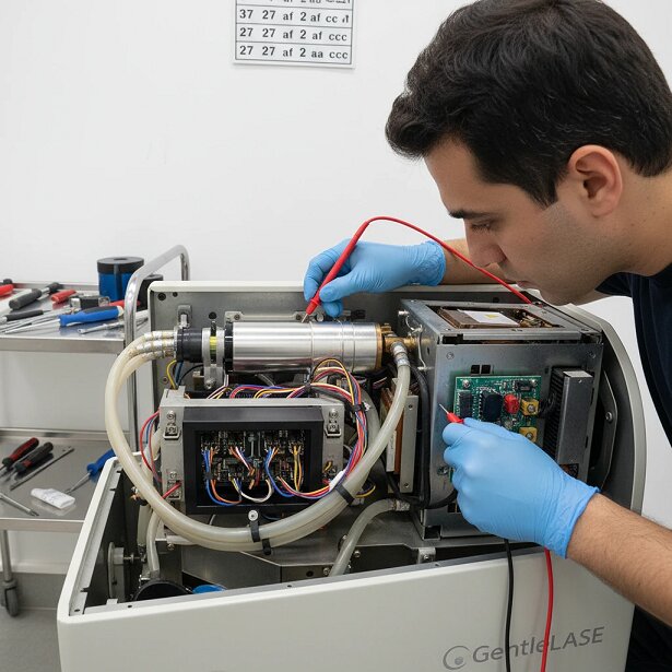 سرویس کار دستگاه لیزر