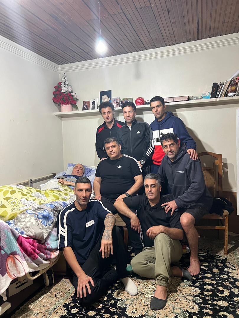 اقدام زیبای پیشکسوتان سرخابی در تالش