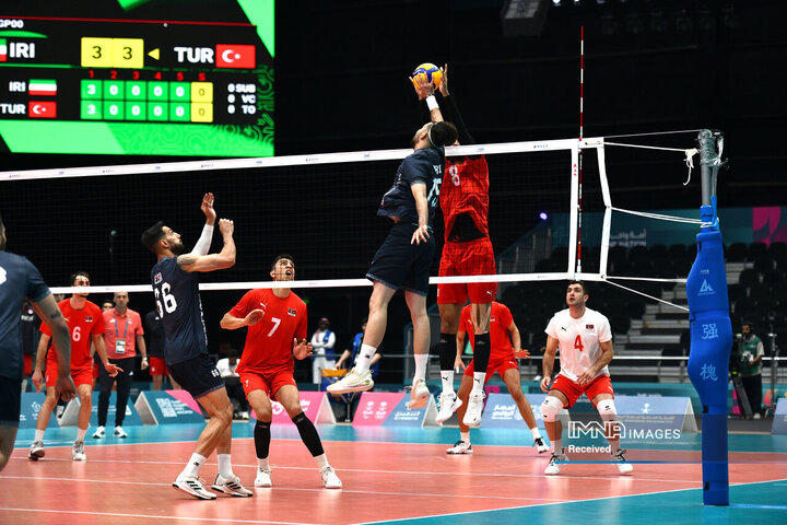 اولین روز بازی‌های همبستگی کشورهای اسلامی؛ والیبال ایران - ترکیه