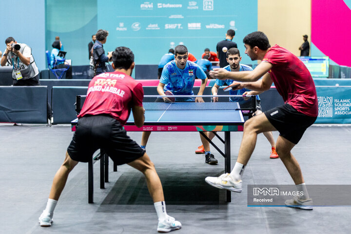 اولین روز بازی‌های همبستگی کشورهای اسلامی؛ تنیس روی میز